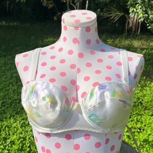 2/$40 Vintage Satin Bra